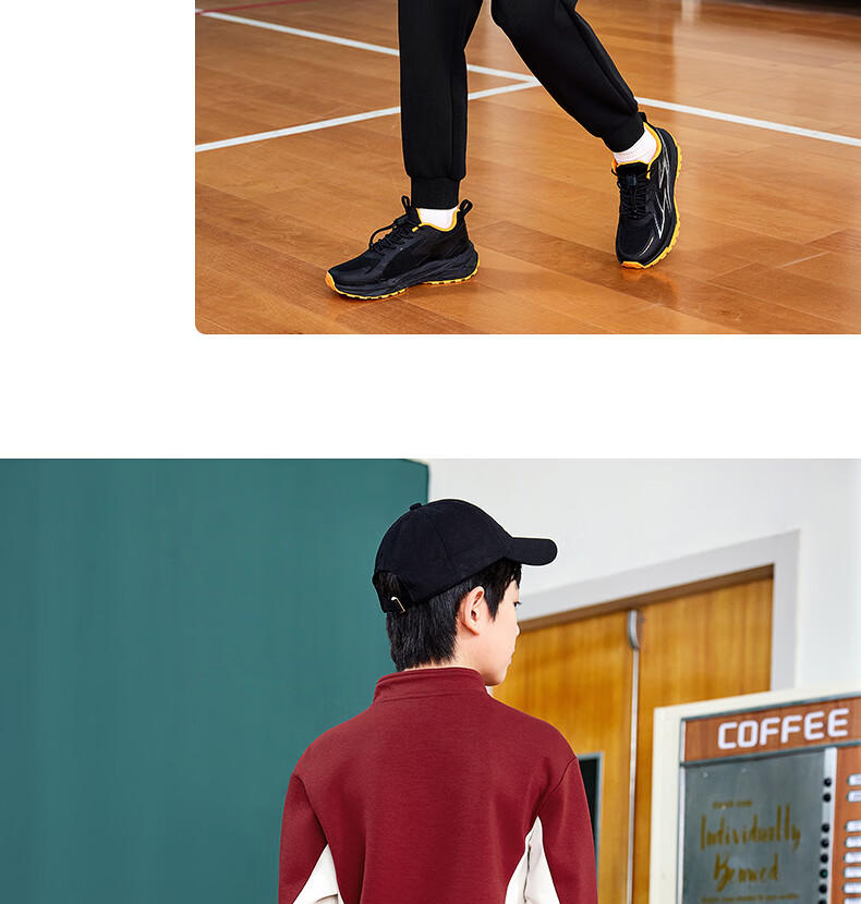 361° Children's Clothing, Kids' Outfit Set, Fall 2025, Boys And Girls, Older Children, Half-Zip Stand Collar Casual Knit Sweatshirt Set, Purple, Size 170 16