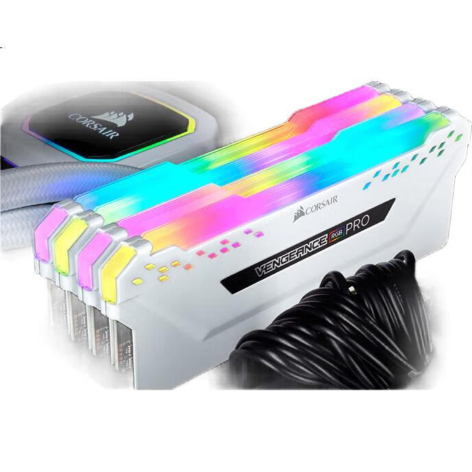 Оперативная память USCORSAIR Vengeance RGB PRO 16GB (2x8GB) DDR4 3200MHz White