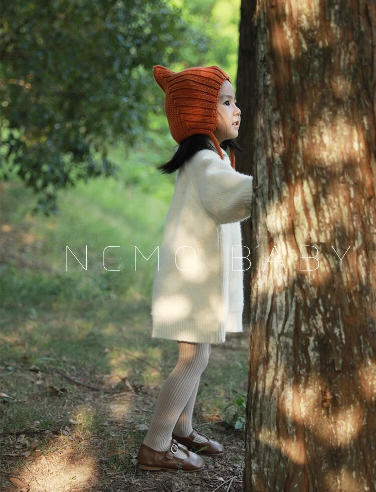 Five Cotton Flowers Girls' Leggings Spring and Autumn Children's Tights Baby Baby Outside Wearing Tights White Korean Version Long Socks 1