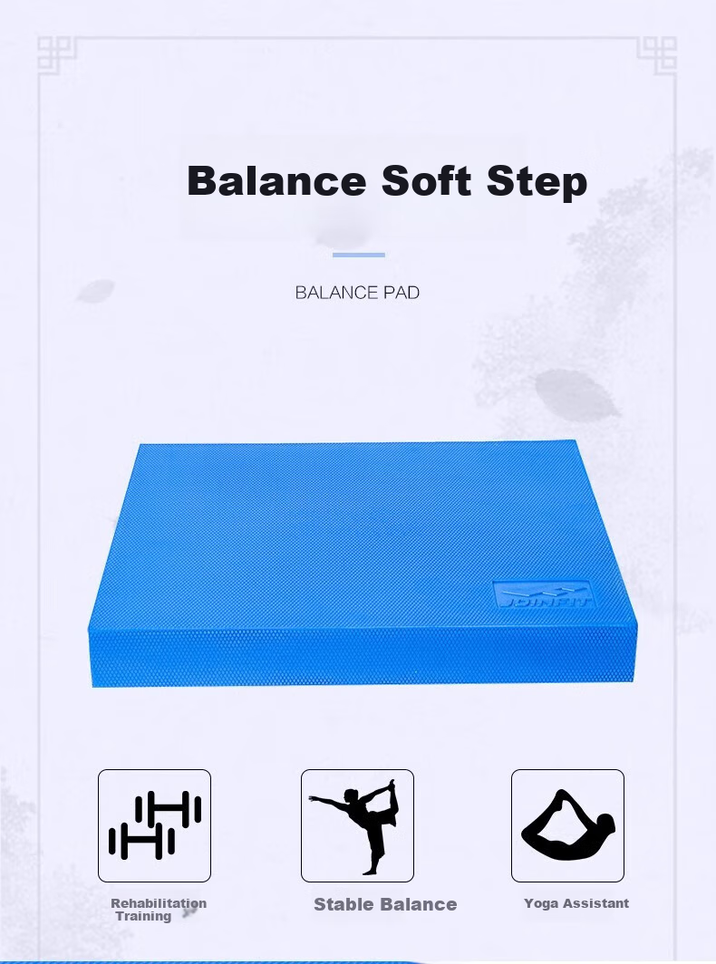 JOINFIT Balance Soft Step Core Training Balance Stabilizing Ankle Training Yoga Mat, Blue, J.B.001C-J 12