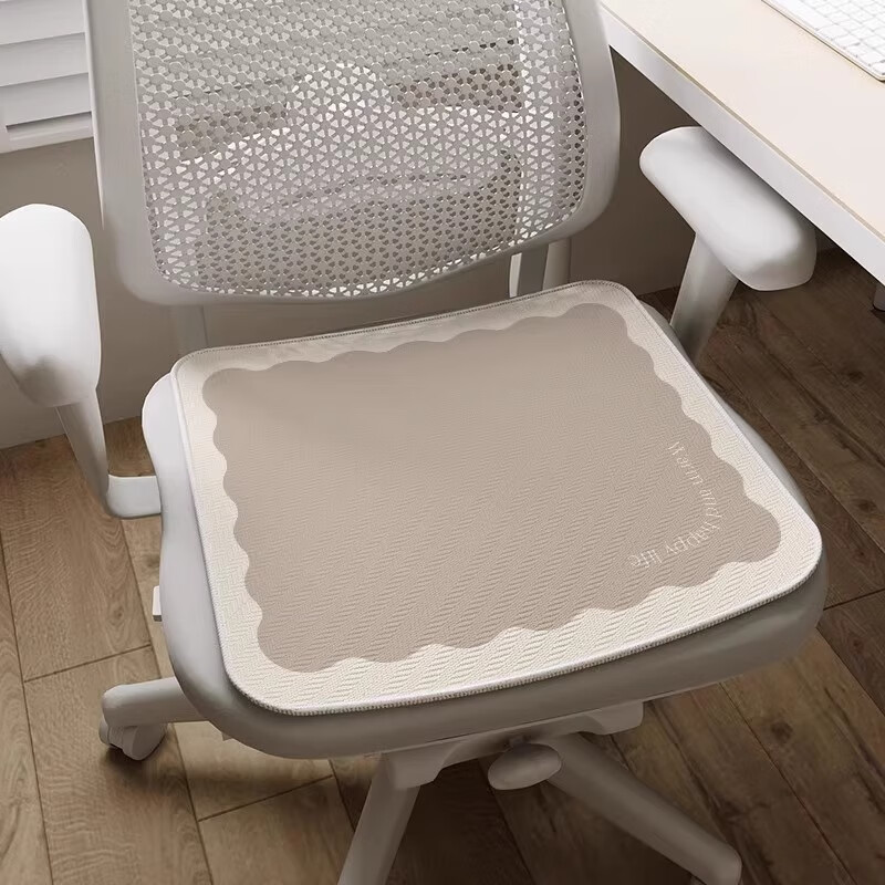Yinshang Office Seat Cushion Long Sitting Chair Pad Dormitory Computer Chair Butt Cushion Wooden Chair Seat Cushion 45*45cm 13