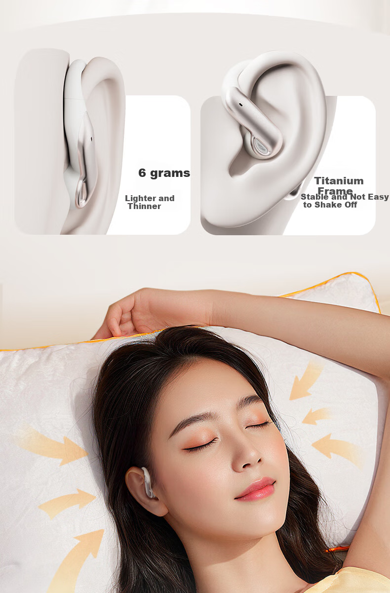 Holy Serpent Tianqin [15% Refreshing Subsidy], Bluetooth Earphones, Over-Ear Style, Latest 2026 Model, Wireless Sports Open-Style Running Headphones, Not In-Ear Bone Conduction Concept, Ranked Top Te 7