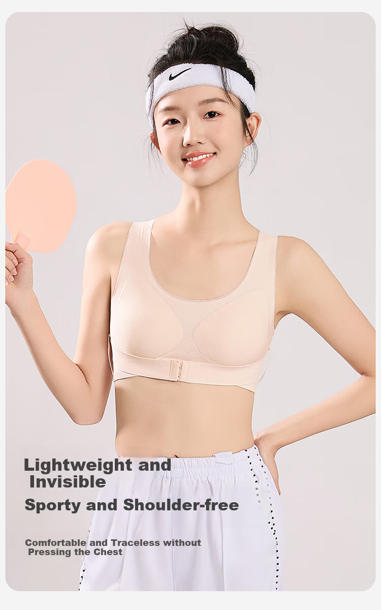 Dushiliren Developmental Bra for Teenage Girls in Middle And High School, Big Girls' Training Bra, Anti-Camelback, Sports Bra for 15-Year Olds 14