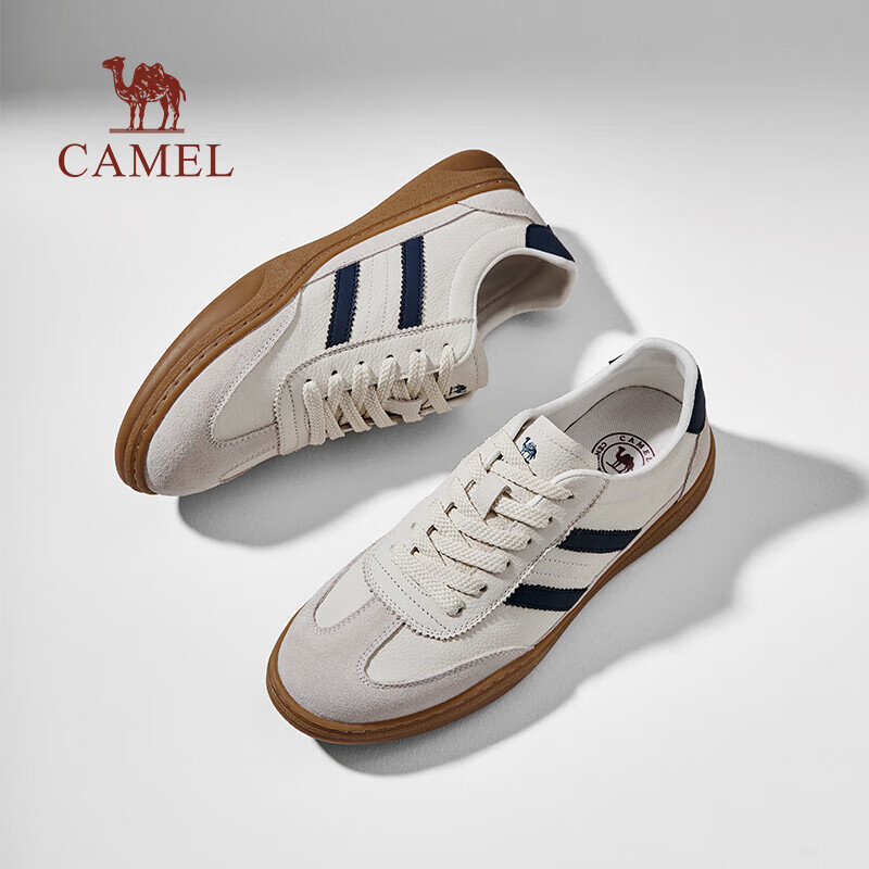 Мужские кроссовки CAMEL Retro Comfortable Versatile Soft Grip Relaxed Casual Training Shoes, G15A547089, Белый и синий, Размер 42