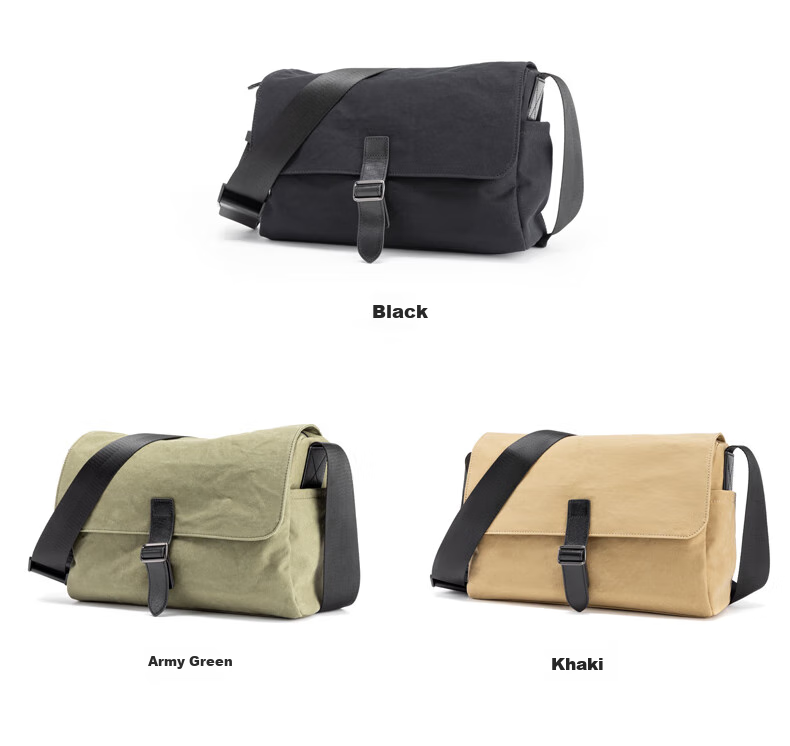 Aokang City Outdoor Crossbody Bag for Men, Large Capacity Messenger Bag, Shoulder Bag, Commuter Bag, Birthday Gift for Husband 4