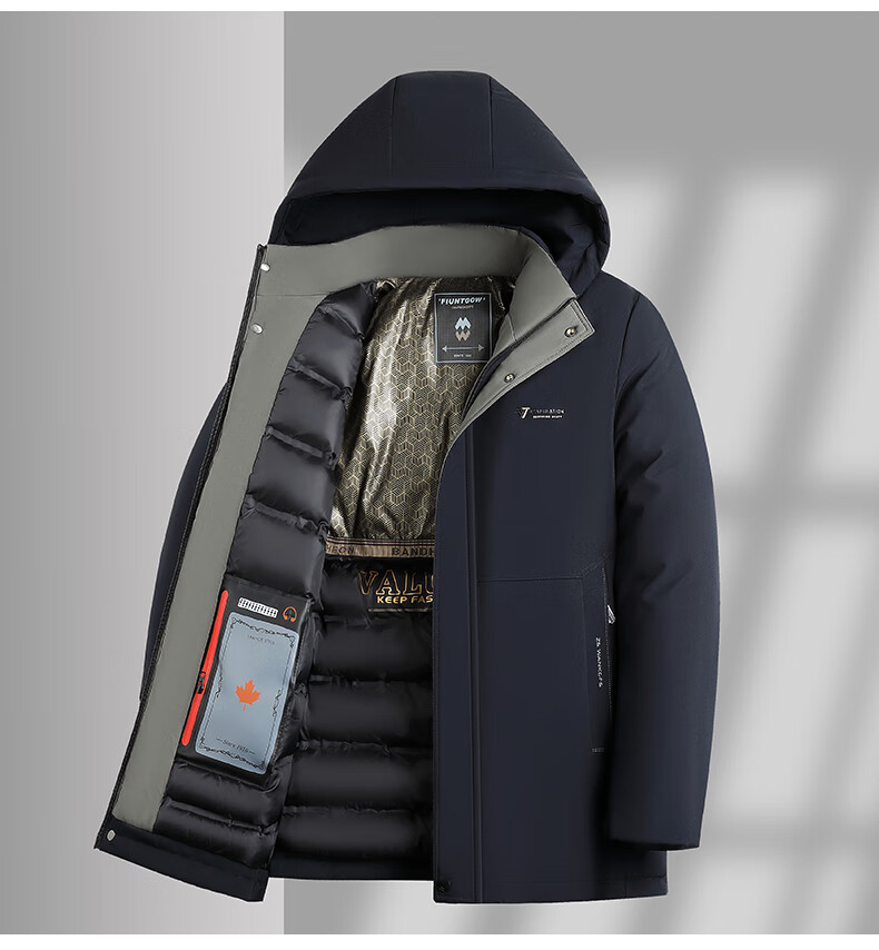 TUCANO Men's Winter Thickened Cotton Padded Jacket Warm Casual Outerwear New Year Clothing 19