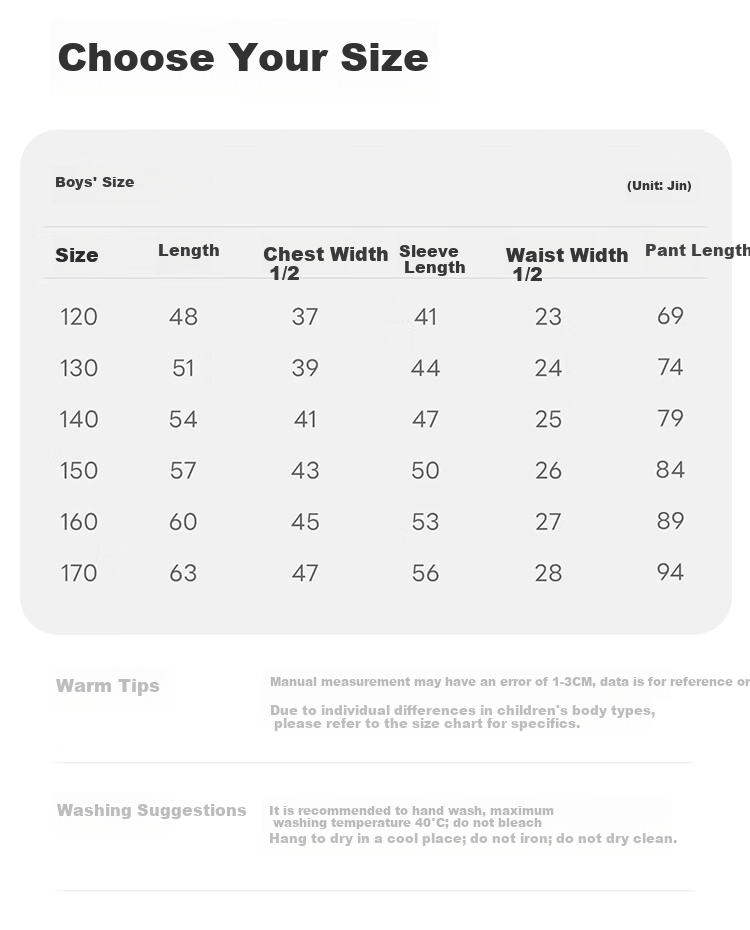 Hodo Children's Pure Cotton Pajama Set, Spring And Summer, for Older Girls, Cute Round Neck Printed Loungewear Set 8