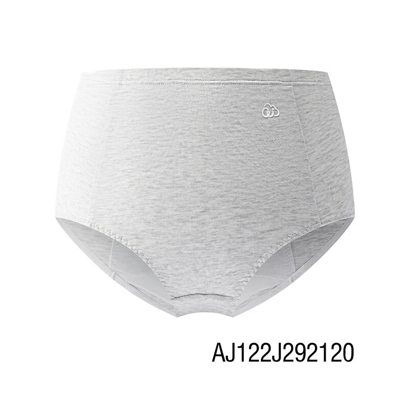 AIMER KIDS New 3A Antibacterial Waterproof Crotch High-Waist Menstrual Underwear - Cloud Gray 160