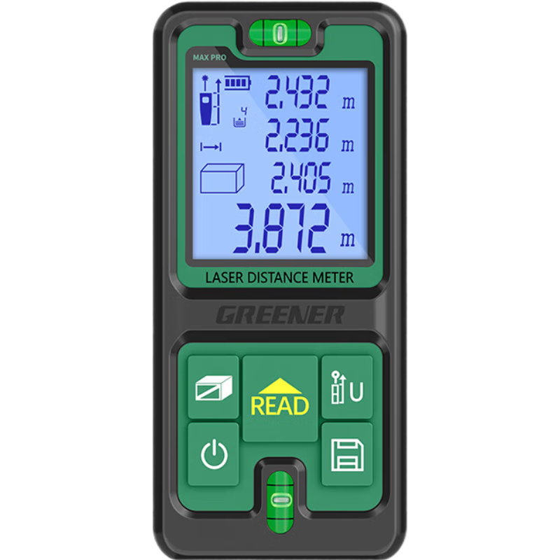 Green Forest Green Light Outdoor Handheld Infrared High-Precision Electronic Laser Distance Meter 70m