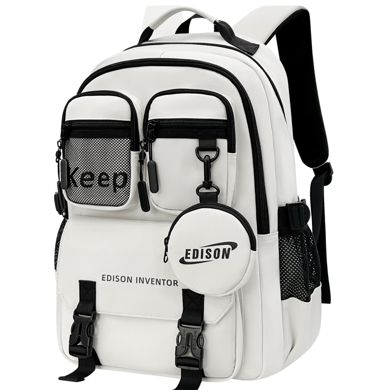 Edison Inventor Large Capacity Anti-Backpack Water-Resistant School Backpack for High School and College Students 25116-3