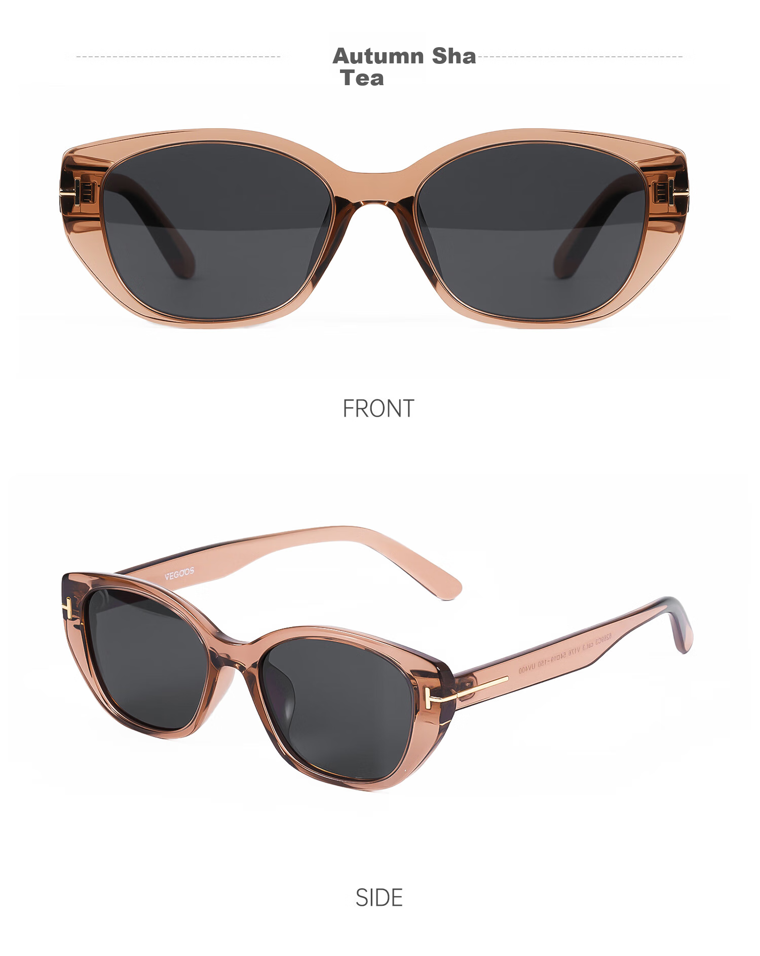 VEGOOS Polarized High-Definition Stylish Sunglasses for Women, Driving, Vacation, Travel, Sunglasses for Men 6269 7