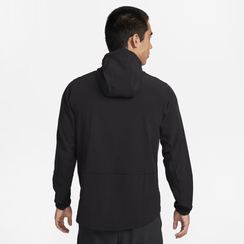 NIKE Spring And Autumn Men's Hooded Jacket, Windproof, Casual Sports FB7552-010 Black S
