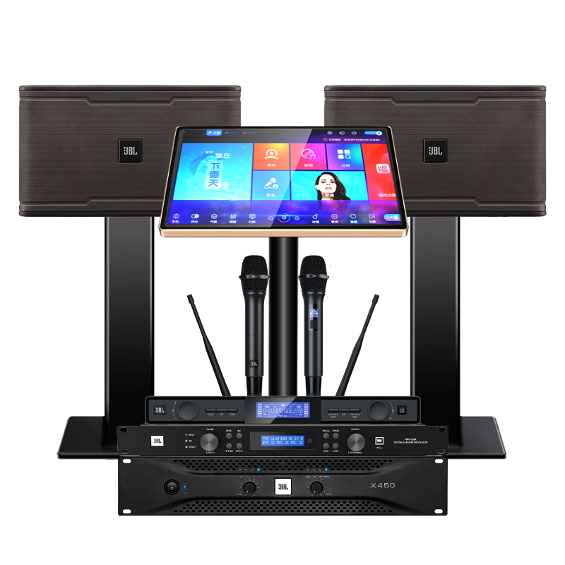 JBL KM310G2 [25th Anniversary Fully Upgraded] Home Theater KTV Sound System Karaoke Machine All-in-One Private Room Complete Set