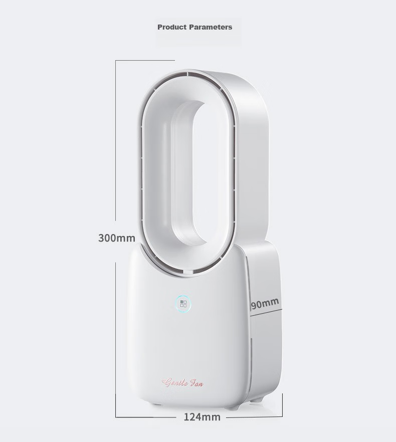 Kewo [Ice Mist Cooling] Desktop Fan Mini Air Conditioner Dormitory Office Ultra-Quiet Home Table Fan Circulating Large Mist Humidifier Bladeless Cooling Device 13
