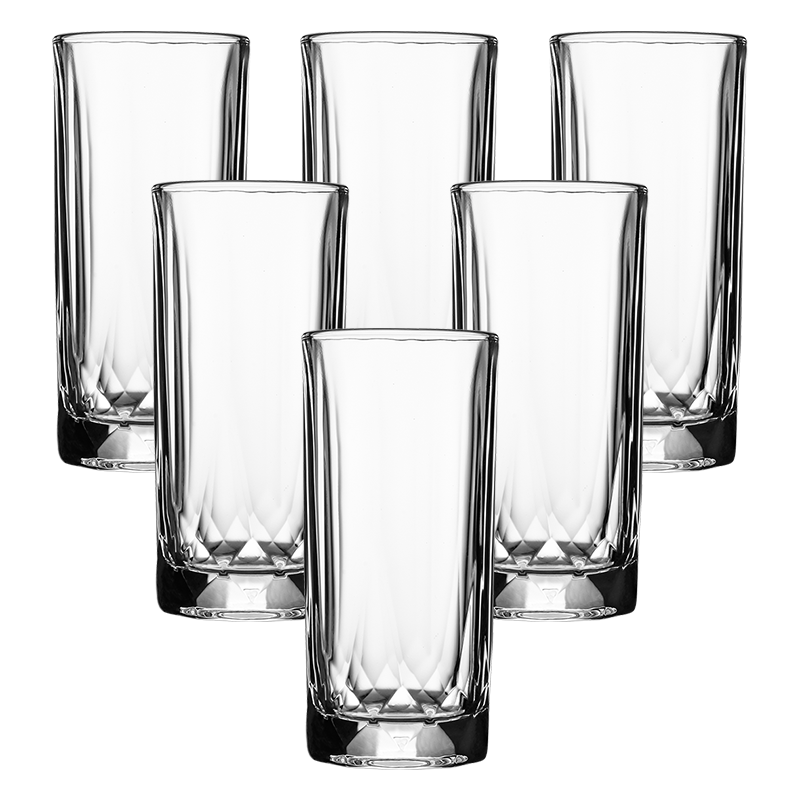 Ocean Imported Glass Cup European Style Engraved Transparent Drinking Glass Beverage Cup Connexion 350ml