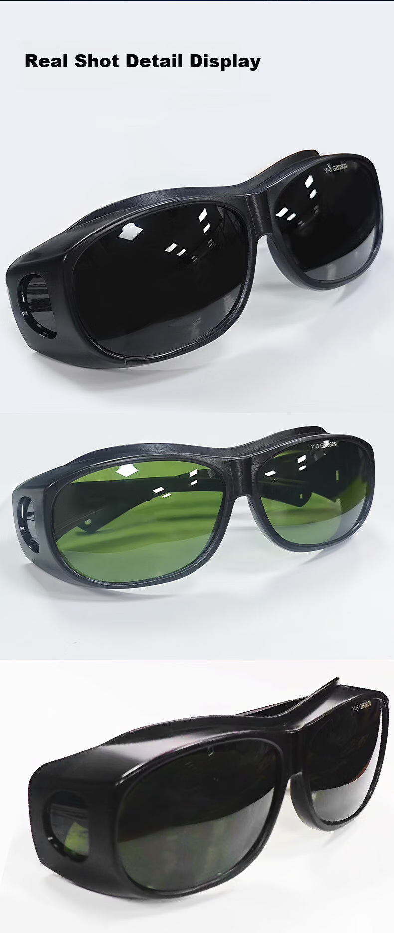 VIAN Welding Goggles for Electric Welding, Laser Welding, Auto-Darkening, MIG Welding, Anti-Glare, Protective Eyewear, 1738 Welding Glasses, 8 Degrees Gray (Ultra-High Strength Welding) 8