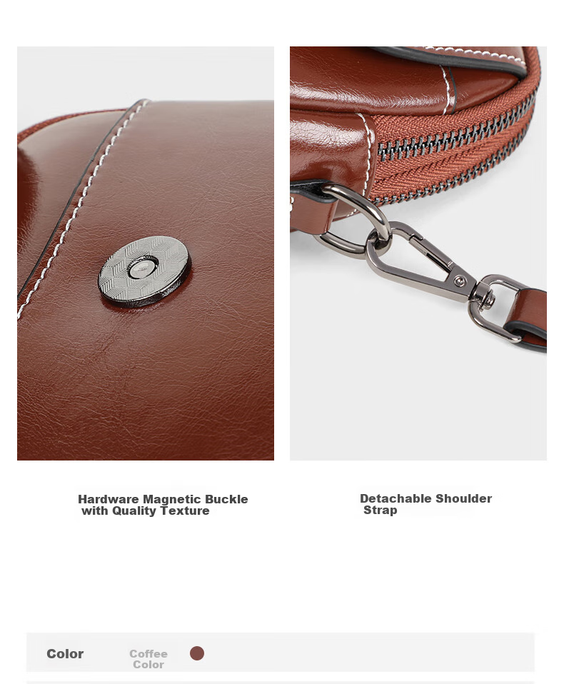 C.BANNER Leather Handbag for Women, Crossbody Bag, Fashionable Commuter Shoulder Bag, Light Luxury Brand Birthday Gift for Girlfriend on May 20 6