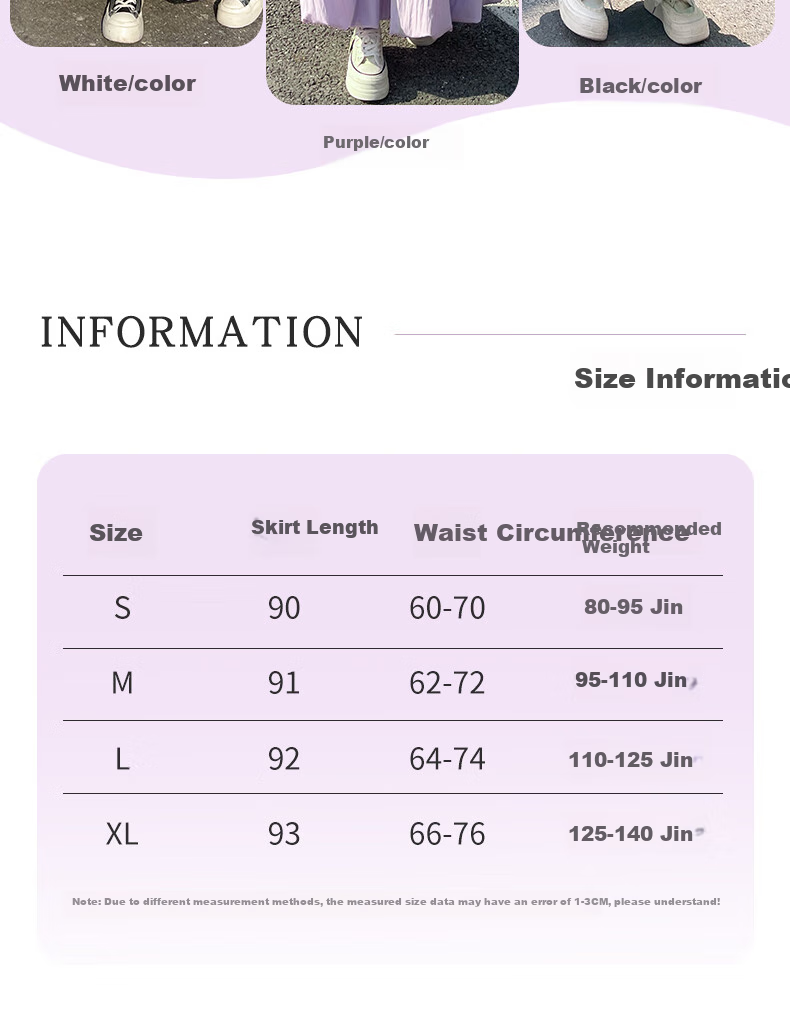 BOPRUIEY A-Line Skirt with Elastic Waist, Spring And Summer Long Flared Skirt for Women, Casual White Midi Skirt for Vacatio 8