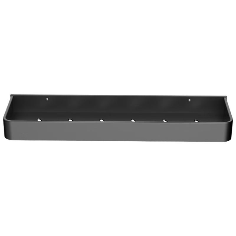JD Original Kitchen Storage Rack, No Drilling Required Wall-Mounted Spice Rack, Space Aluminum Seasoning Oil Sauce Vinegar Storage Shelf 40cm