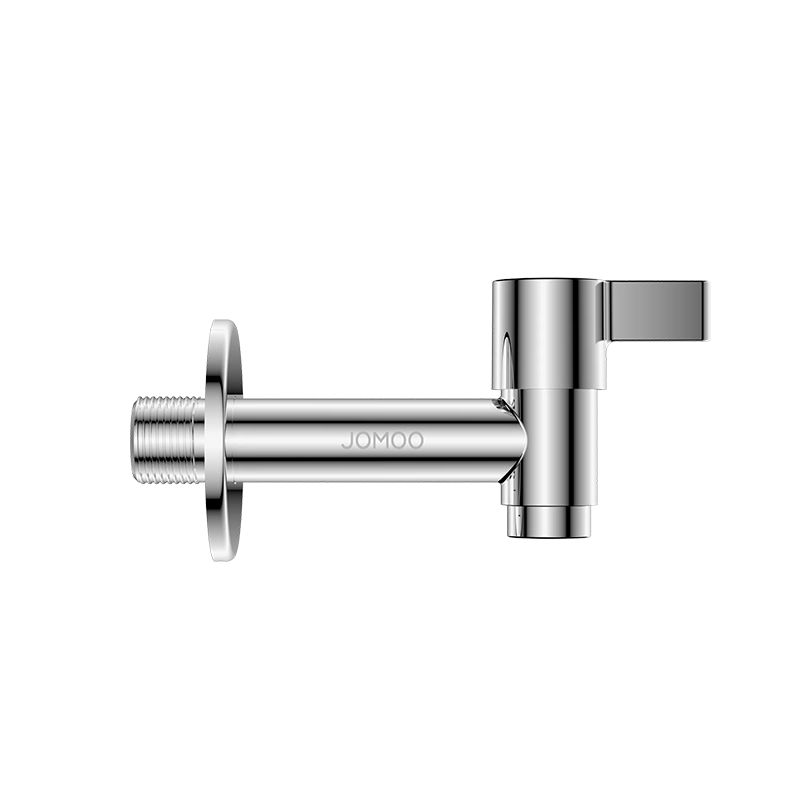 JOMOO Mop Sink Extended Quick-Open Faucet Spout Stainless Steel Universal 1/2 Inch Connector Silver 71059-785/1C