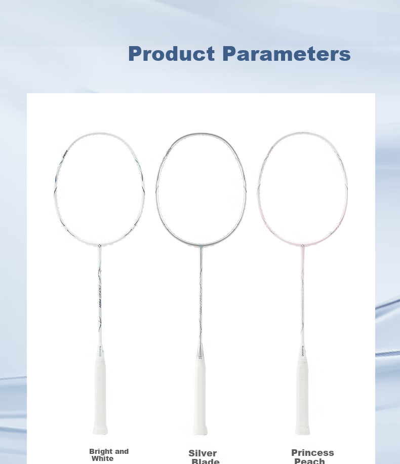 KUMPOO Badminton Racket K520pro Upgraded Version, Xunfeng Full Carbon Ultra-Light Balanced Racket K520pro+, Bright White 4U with Pink String 10