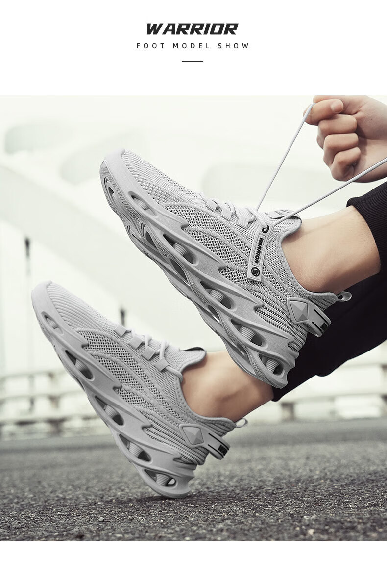 Huili Men's Sports Shoes, 2025 Autumn Breathable Mesh Running Shoes, Lightweight Soft-Soled Wear-Resistant Outdoor Travel Shoes 15