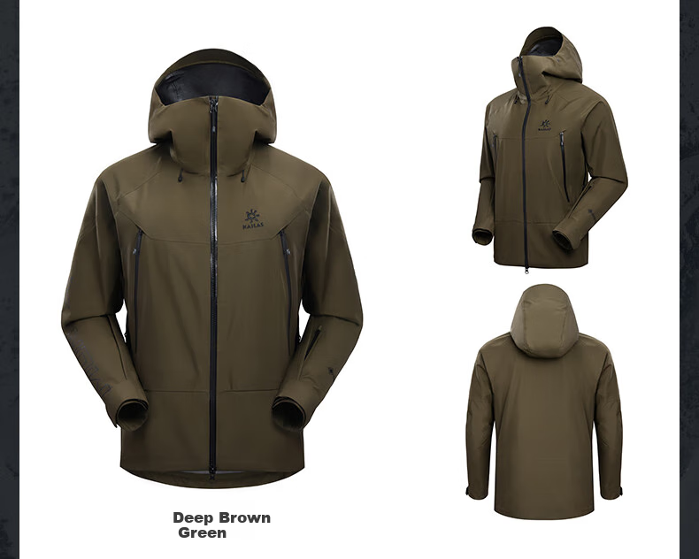 KAILAS MONT X All-Weather Hardshell Jacket for Men And Women, GTX Outdoor Waterproof Professional Mountaineering Coat 37