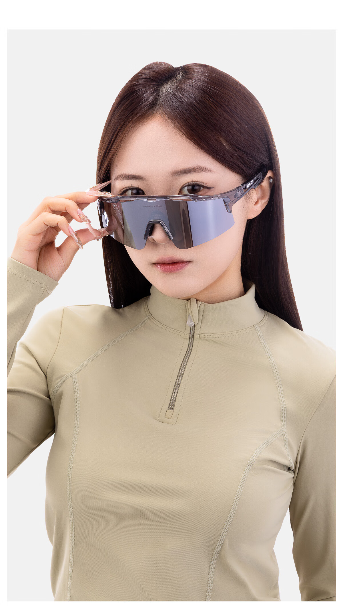 KAPVOE Warrior Cycling Glasses with Photochromic Lenses for Day And Night Use, Windproof, Sand-Resistant, Suitable for Mountain And Road Bikes 12