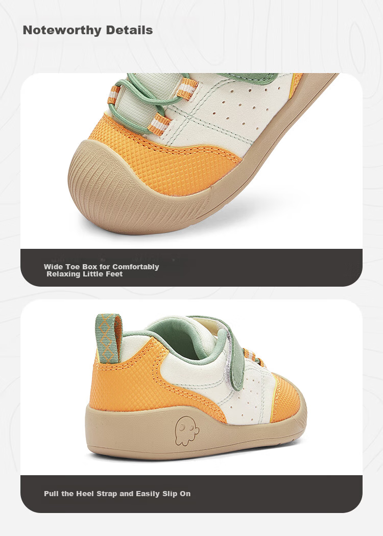 BALABALA Baby Walking Shoes, Infant And Children's Shoes, Boys' And Girls' Footwear, Spring And Autumn Outdoor Shoes, Non-Slip 9
