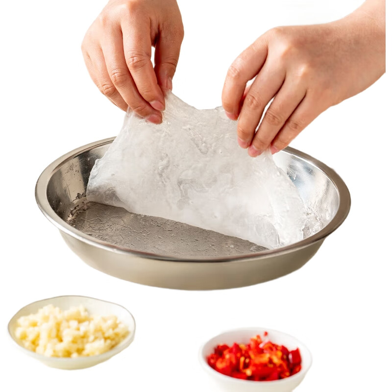 Тарелка Onlycook из нержавеющей стали 304, утолщенная, для фруктов, чая, риса, холодного мяса, круглая, диаметр 28 см