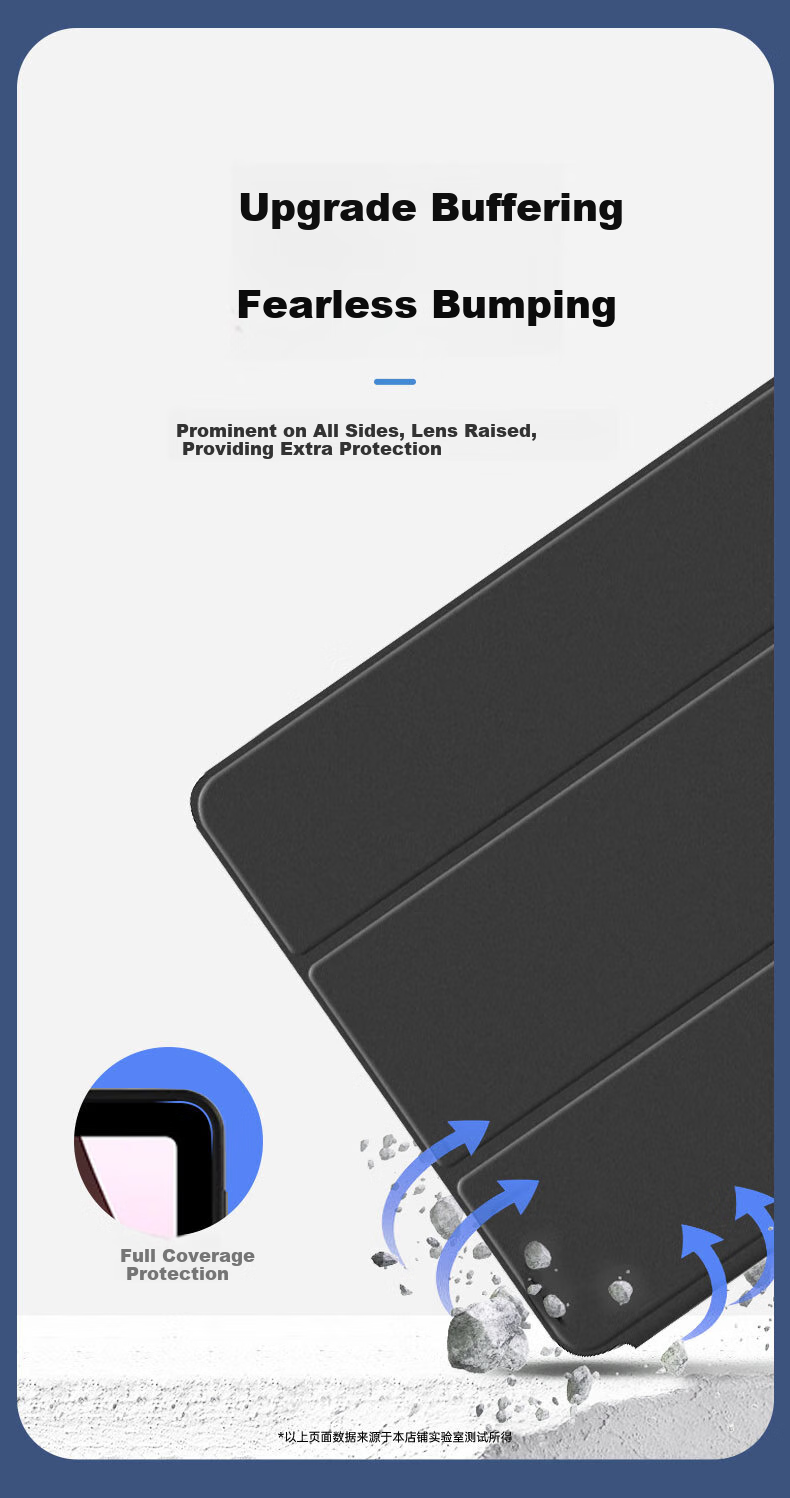 Kulefeng Compatible with Redmi K Pad2, 8.8-Inch 2026 Model Protective Case, Xiaomi Tablet, Ultra-Thin Full Coverage Shockproof Flip Cover, Tri-Fold Smart Leather Case Outer Shell 5