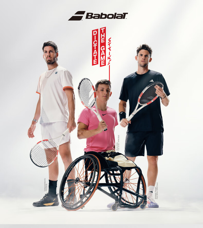 Babolat Pure Strike Full Carbon Professional PS Tennis Racket Tim Nori Edition [Pre-Strung] 1