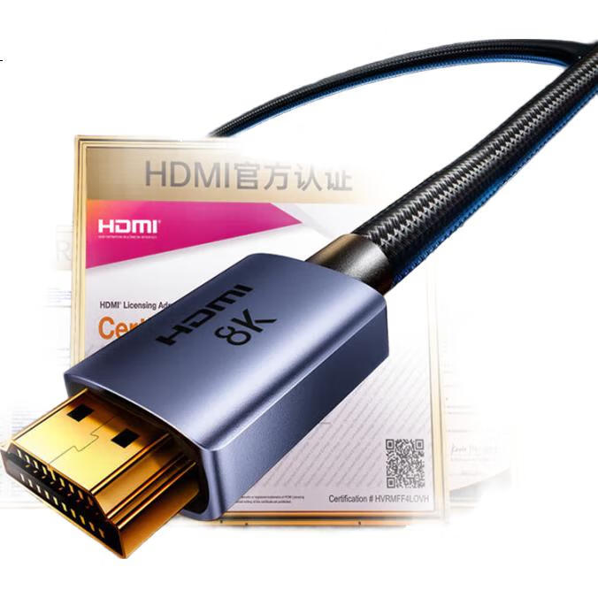 Кабель Llano HDMI версии 2.1, 8K60Hz 4K240Hz, высокоскоростное видеосоединение, совместим с HDMI2.0, для ноутбука, телевизора, проектора, монитора, 3 метра, с застежкой-липучкой