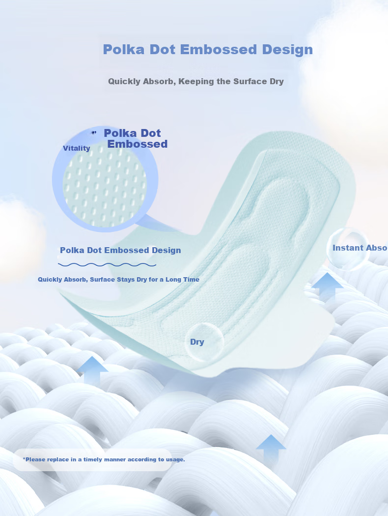 Elis Angel Weave Daytime Sanitary Napkins, 250mm, 18 Pieces, Ultra-Thin Cotton Soft, Super Absorbent, Breathable, Comfortable Menstrual Pads 5