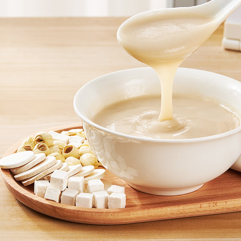 江中猴姑米稀人参米糊15天装养胃早餐猴菇流食中老年营养长辈礼盒450g