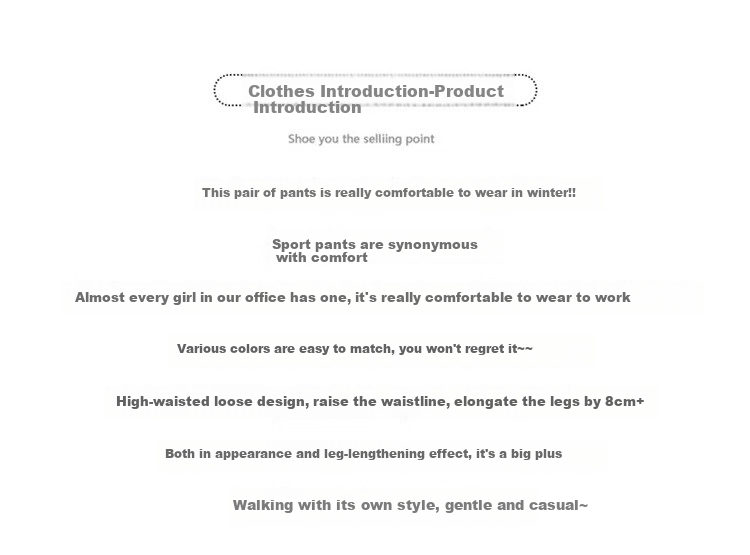 MiiOW Loose Wide-Leg Pants for Women, Spring And Autumn Sports Trousers, Versatile Straight-Leg Sweatpants, Slimming Banana Pants, Women's Casual Pants 1