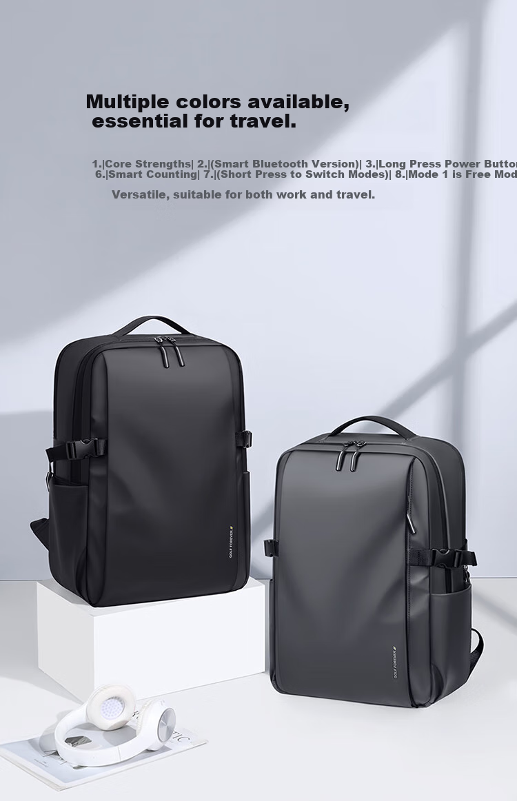 GOLF Backpack for Men, Travel Backpack, 17.3-Inch Laptop Bag, Student Schoolbag, Water-Resistant Commuter Business Trip Backpack 3