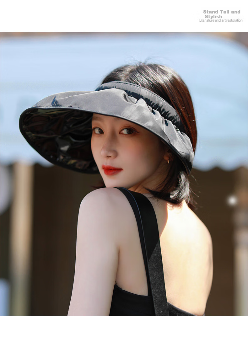 DUSENNA Summer Outdoor Sun Hat, UV Protection Hat for Women, Shell Hat, Visor Cap, Fisherman Hat, Anti-UV Sun Hat 14