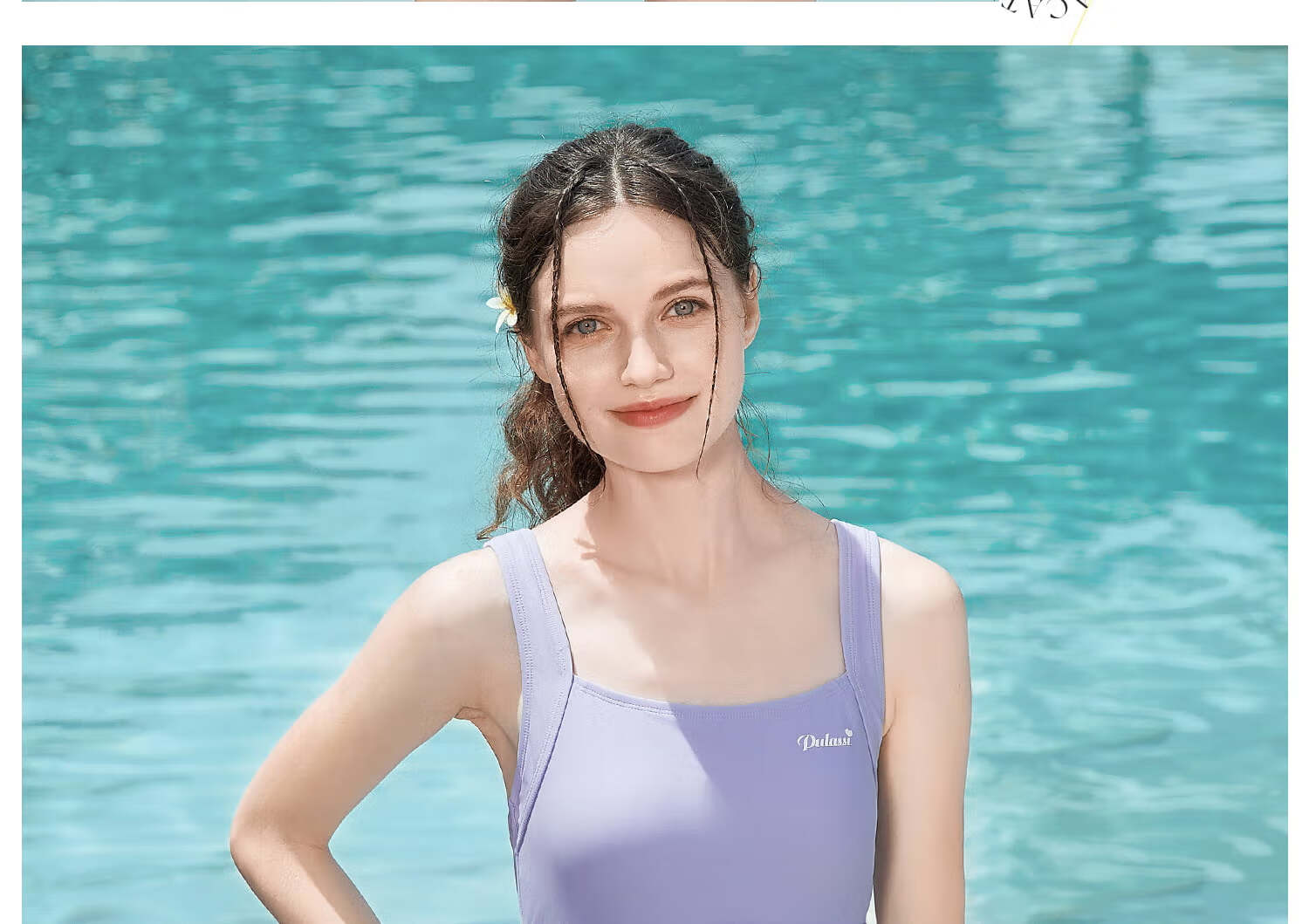 PULASSI Women's One-Piece Skirted Slimming Swimsuit for Hot Springs 2026 New Resort Swimwear JD Self-Operated 12