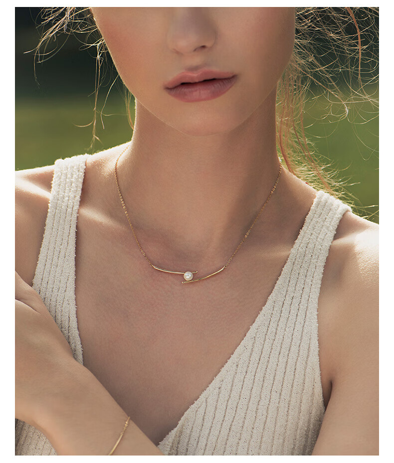 HEFANG Jewelry Chopstick Necklace Birthday Gift [520 Valentine's Day Gift] for Girlfriend 2