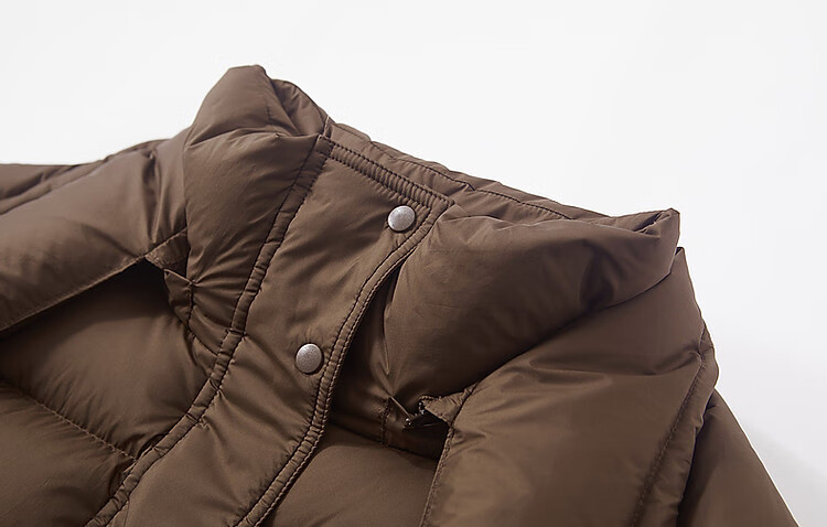 Dme Dopamine Cloud Puff Winter Warm Scarf 90% Duck Down Drawstring Short Women's Down Jacket 9
