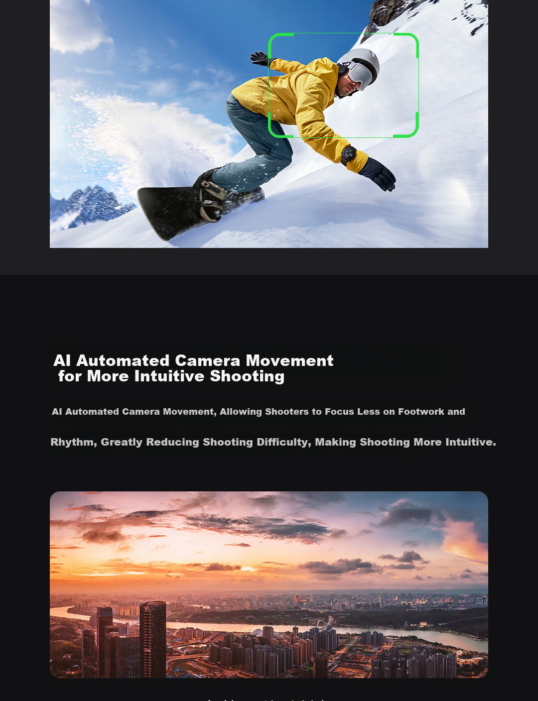 FUNSNAP CM8 Smartphone Gimbal Stabilizer 3-Axis Handheld Anti-Shake Gesture Tracking Selfie Stick AI Follow Smart Tracking Live Streaming Vlog Shooting Tool 12