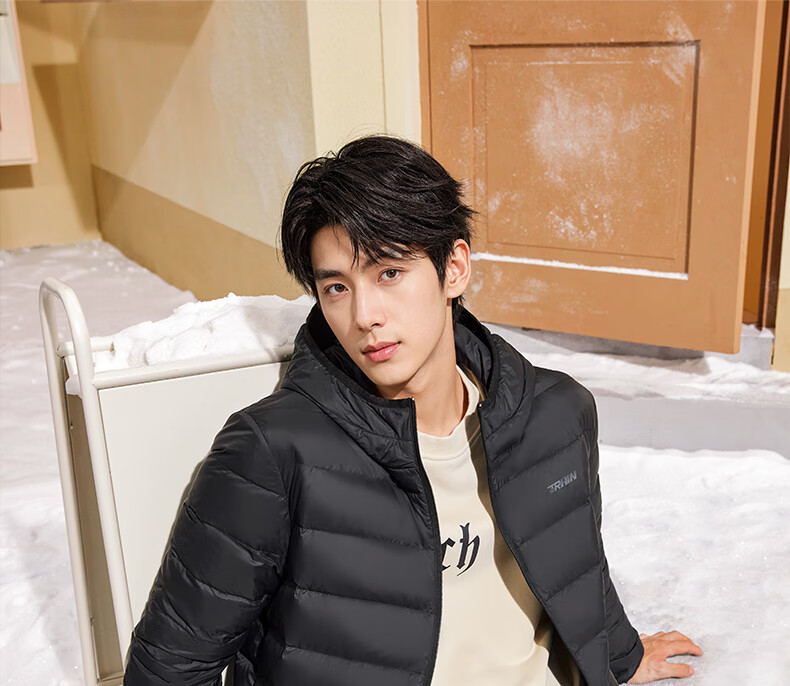 361° Men's Down Jacket Autumn Winter New Lightweight Short Warm Hooded Sports Inner Layer 652544302D-4 8