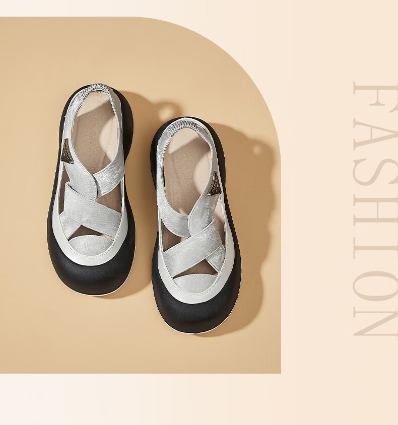 DAPHNE Women's Platform Clog Sandals Spring 2026 New Casual Beach Slip-On Half-Toe Sandals for Petite Women 14