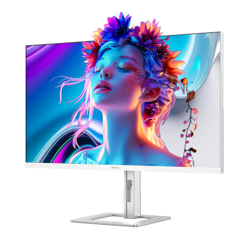 PHILIPS, 27-Inch 4K 144Hz/288 Dual-Mode IPS Hardware Eye Protection, Type-C HDR400, 2000:1 Design Office Monitor, Openclaw Good Helper 27E2N5900RW