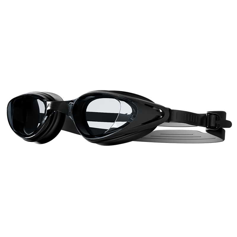 Li-Ning Swimming Goggles, Waterproof And Anti-Fog, High Definition for Men And Women, Professional Training Clear Lens Swimming Goggles, 2211 Black