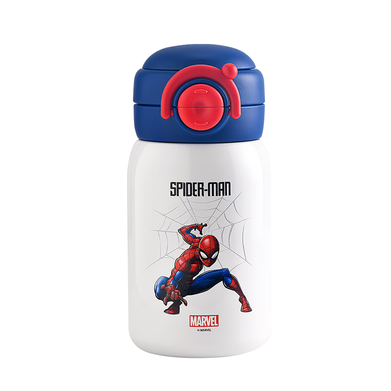 Disney Kids Insulated Water Bottle with Straw Large Capacity 316 Stainless Steel Baby Water Bottle Kindergarten Boys and Girls Student Cup