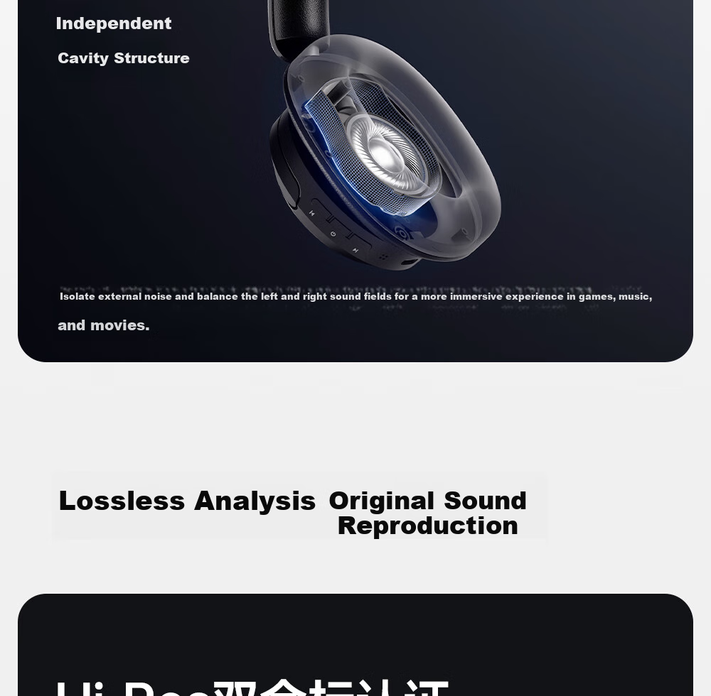 EDIFIER Halo Space Over-Ear Active Noise Cancelling Bluetooth Headphones, Gaming Headset, Wireless Bluetooth, 2.4GHz, High-Definition Microphone, Breakthrough Black, Graduation Gift 12