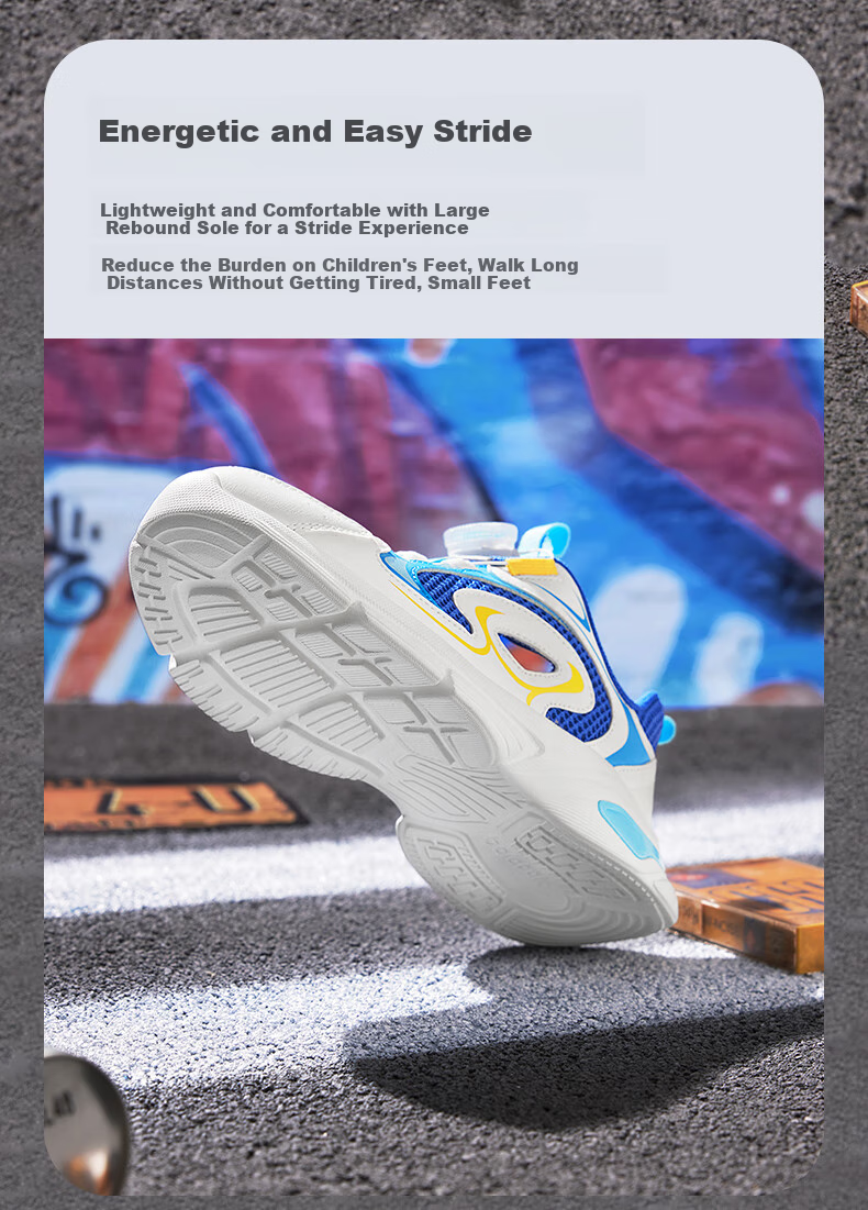 BALABALA Children's Shoes, Kids' Sneakers, Breathable Boys And Girls Footwear, Summer New Style Dad Shoes, Mesh Upper 3