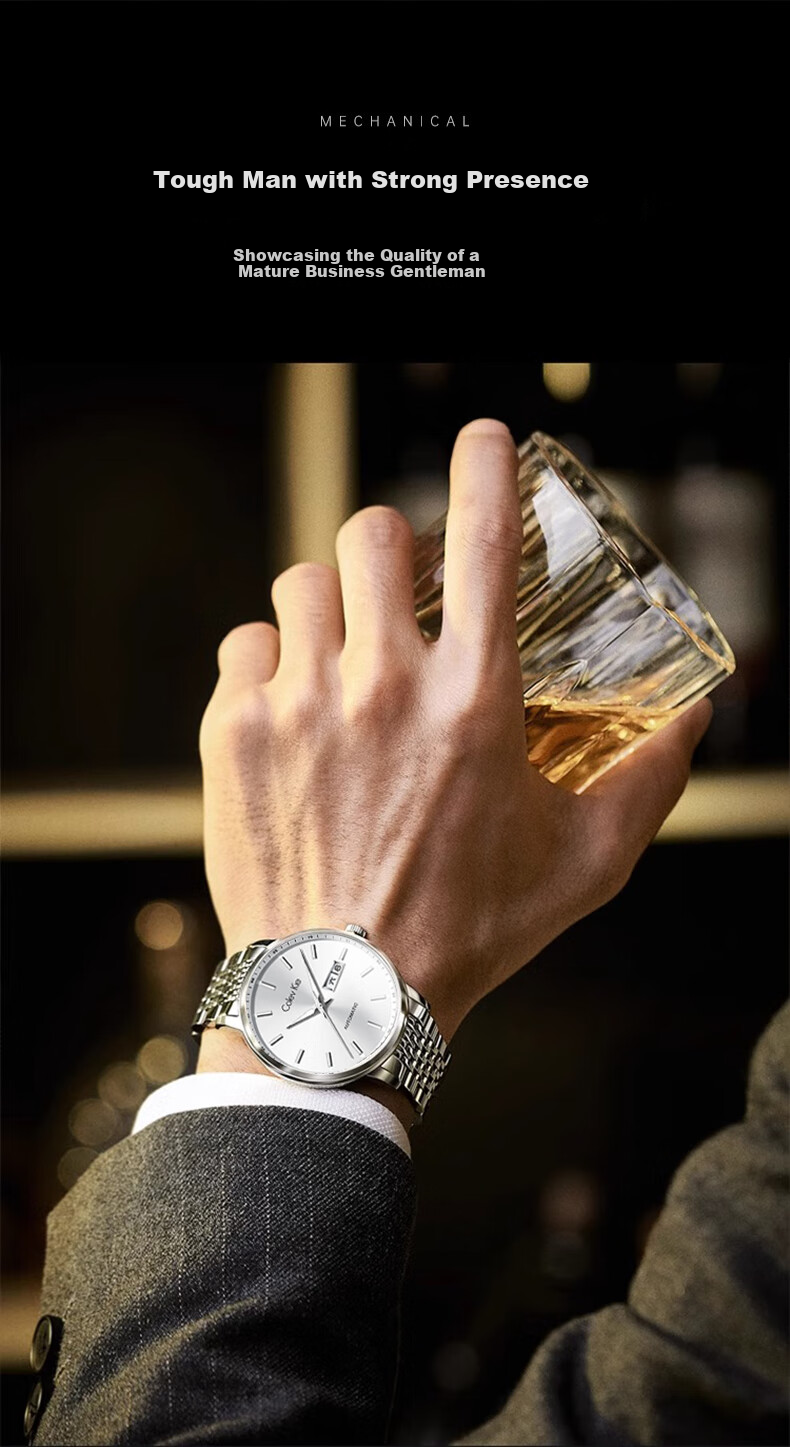 Colevkie Men's Watch, New 2026 Model, Brand Fully Automatic Mechanical Watch for Men, Waterproof, Top Ten Birthday Gift 6